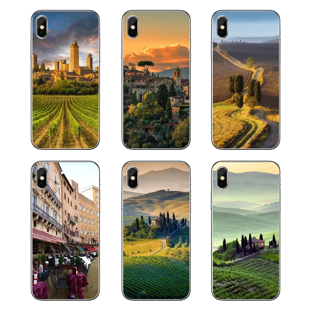 Tuscany Italy For Huawei P20 Lite Nova 2i 3i 3 GR3 Y6 Pro Y7 Y8 Y9 Prime 2018 2019 Transparent Soft Cases Covers |