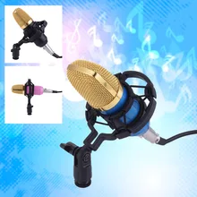 mikrofon BM700 Condenser Wired Microphone for Computer Network sing/Recording/Chat/Video Conference/Games microfone condensador