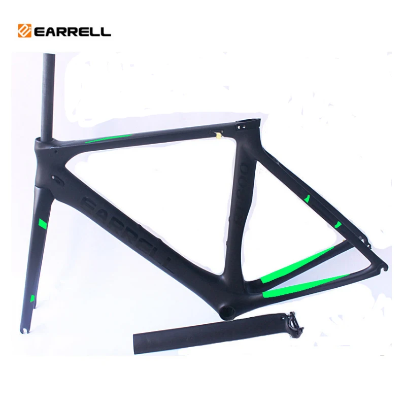EARRELL carbon road bike frame internal Derailleur Cables Carbon Road made in China cheap framesets bicycle accessories | Спорт и