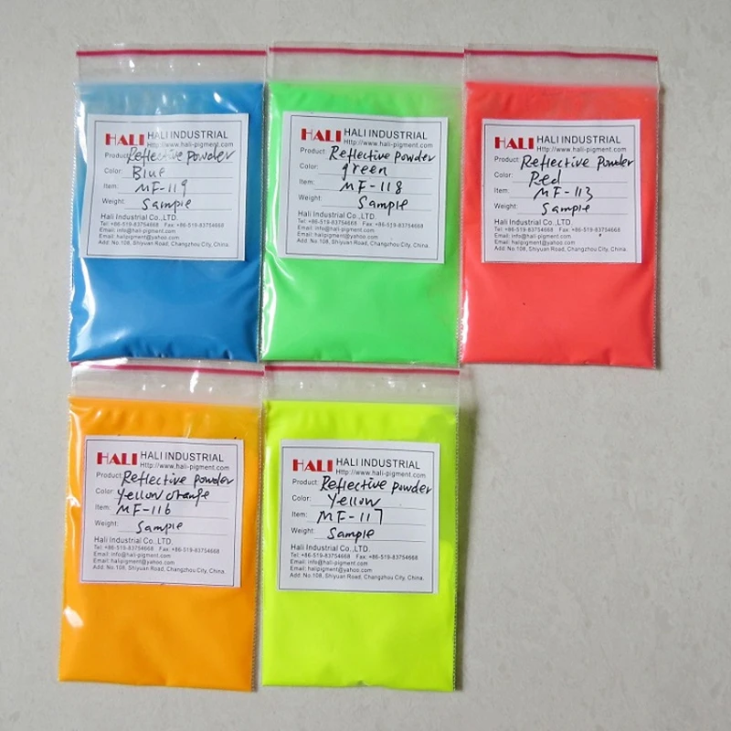 

sell color reflective pigment powder, reflective pigment,1 lot=40gram each item ,5 item, total 200gram, free shipping