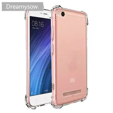 

Anti-knock Clear Soft TPU Case For Xiaomi Redmi Note5A Pro Note 4X 2 5 Plus 5A 3 3S 4A 4Pro 4X Pro Prime Transparent Back cover