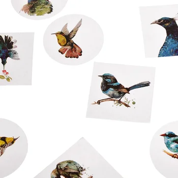 

40 Pcs/box Nature Poetry Mini Paper Sticker Decoration Decal Diy Album Scrapbooking Seal Toy Sticker Kawaii Schoo Office Gift