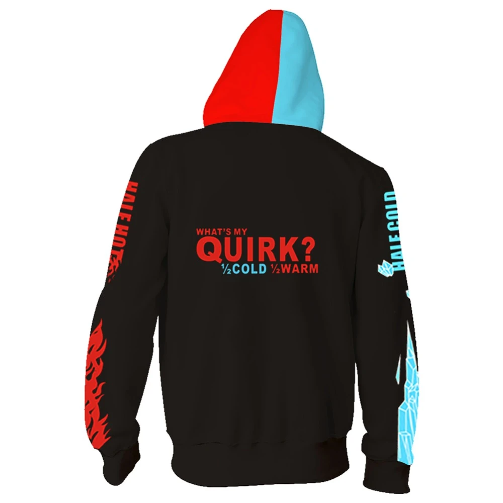 My hero academia hoodie todoroki Clearance
