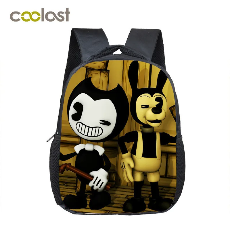

cartoon Bendy and The Ink Machine backpack boys children school bags kids kindergarten backpack toddler bags book bag gift