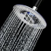 Livraison gratuite 8 pouces cascade pluie 2 fonction ronde en plastique haute pression cascade pluie rotatif UFO pomme de douche ► Photo 3/6