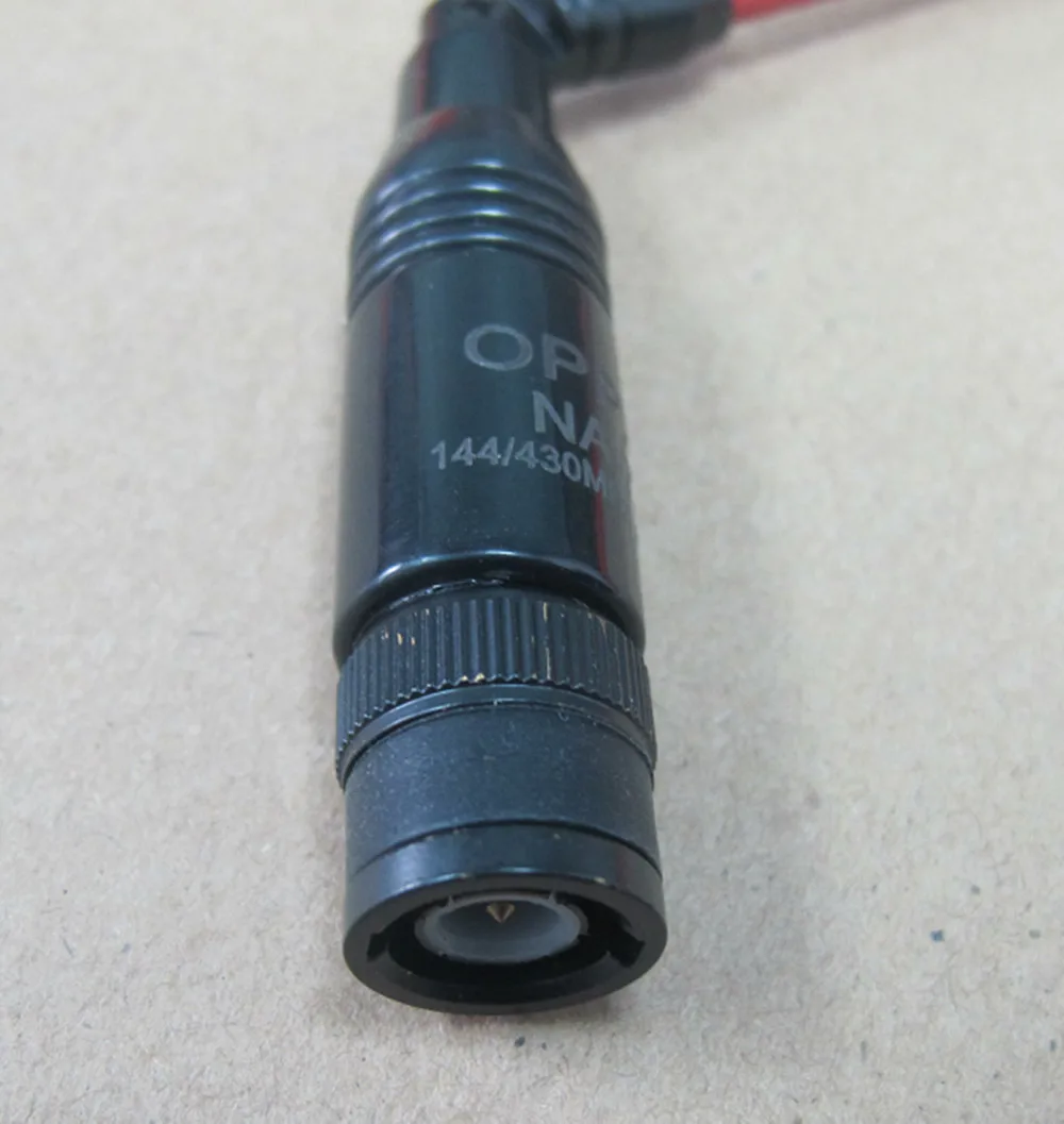 OPPXUN красный OPX 772 BNC Двухдиапазонный УКВ/VHF 144/430 МГц двухстороннее радио антенна