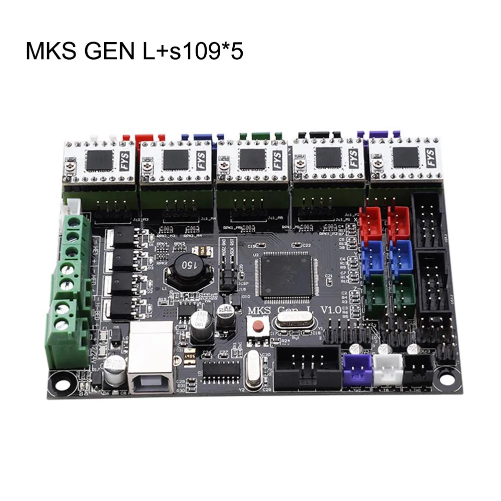 

MKS Gen-L V1.0 Board+S109 Driver+Heat Sinks Compatible with Ramps1.4 3D Printer Controller LSMK99