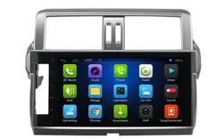 2018 10,2 "Android 7,0! Автомобильный DVD ПК Мультимедийный dvd-плеер gps Navi Стерео Радио Fit Toyota Prado 2014 2015 2016 2017 2018 19 WI-FI
