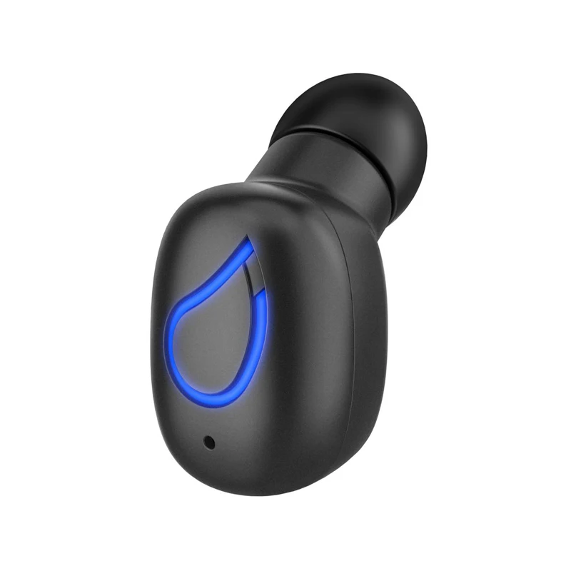 I9 TWS 5,0, беспроводные Bluetooth наушники, спортивные наушники с сенсорным управлением, гарнитура с шумоподавлением, наушники с микрофоном - Цвет: Черный