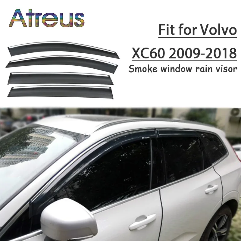 For Volvo V40 Cross Country 2012-2019 Window Visors Rain Guard Vent Deflectors