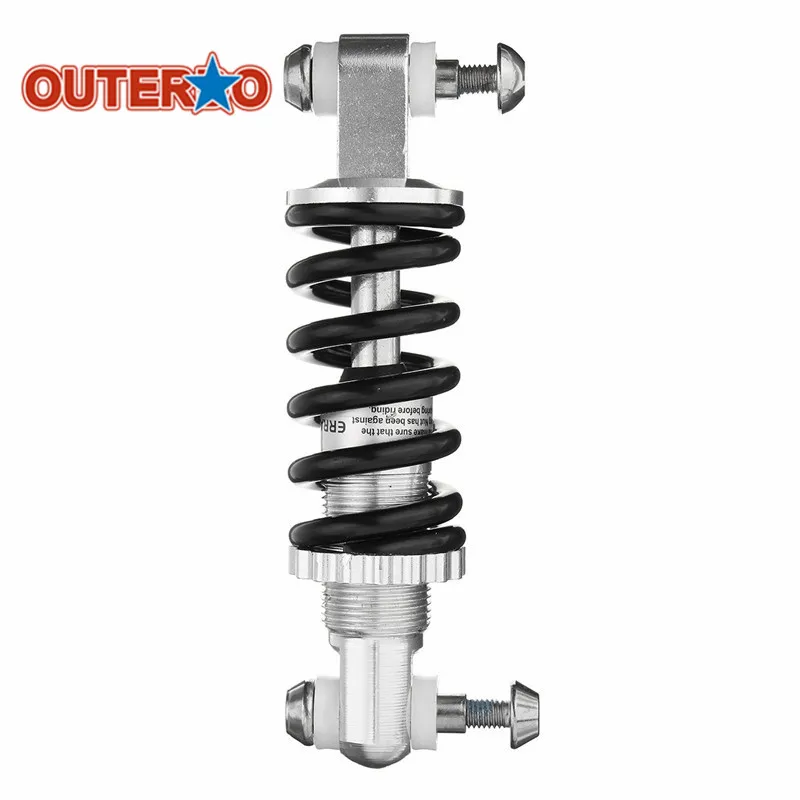 

Outerdo 125mm Stainless Steel Cycling Rear Suspension Spring Shock Absorber 450LBS/in Bicycle MTB Bike Shock Absorber