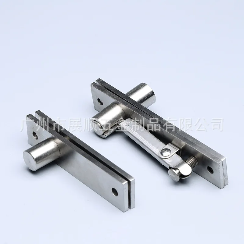 304 Stainless Steel Invisible Door Heaven and Earth Hinge Hidden Upper Lower Furniture Hardware 360 Degree Hinge|Дверные петли| |