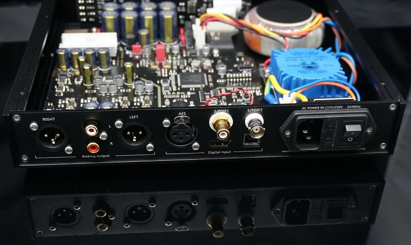 DA-1 аудио USB DAC XMOS AK4118 HIFI Настольный аудио декодер усилитель портативный профессиональный усилитель DSD цифровой усилитель
