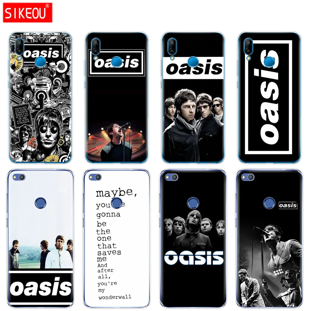 

Silicone Cover Phone Case For Huawei P20 P7 P8 P9 P10 Lite Plus Pro 2017 p smart 2018 Oasis Band Liam Noel Galagher
