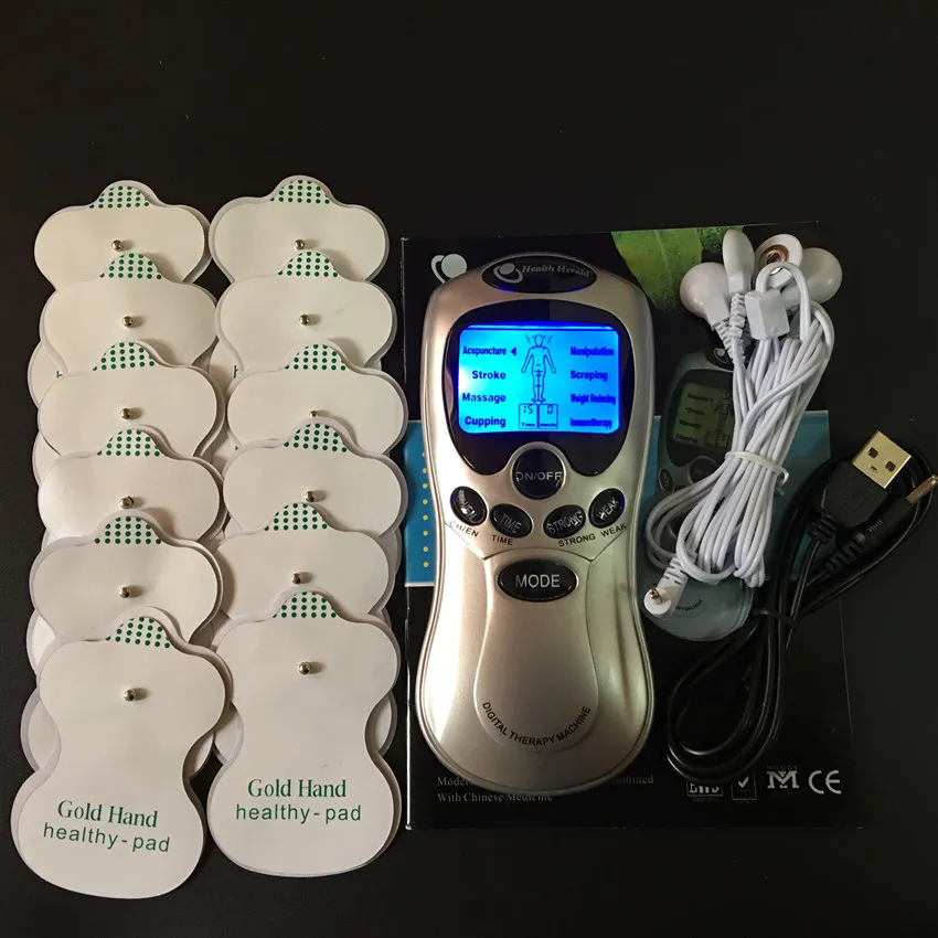 Health Care Electric Tens Acupuncture Full Body Massager Digital