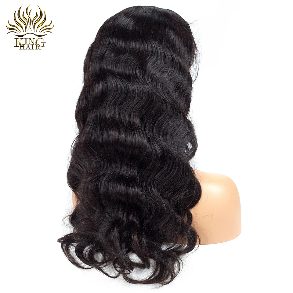 King Hair Peruvian Body Wave Full Lace Human Hair Wigs Baby Hair Pre Pluck Natural Hairline 12-24inch Remy Hair wigs body-wave : image King Hair Peruvian Body Wave Full Lace Human Hair Wigs Baby Hair Pre Pluck Natural Hairline 12-24inch Remy Hair wigs body-wave