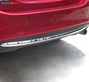

For Mazda 6 Atenza 2014 2015 ABS Chrome Rear Bumper Protectors Sills Threshold Pedals Trunk Lid Tail Tread Plates