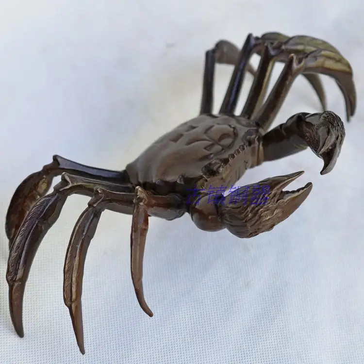 

copper ornaments Wangcai evil crab copper windfall Xianbao general block evil eight party to the bronze Arts & Crafts