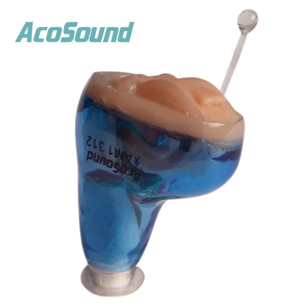 

AcoSound Small Inner Ear Invisible Hearing Aid Adjustable Wireless Mini CIC Hearing Aids Best Sound Amplifier