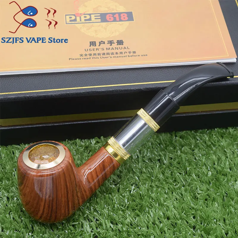 Электронная сигарета Kamry Mini ePipe 618 электронная с деревянной встроенной батареей