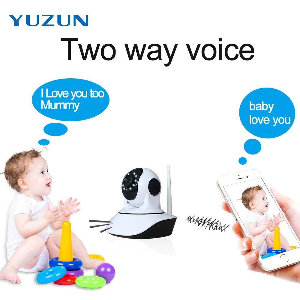 Wireless Security Camera Baby monitor onvif ip camera Smart Home Security alarm system dome Camera 1MP2MP home security