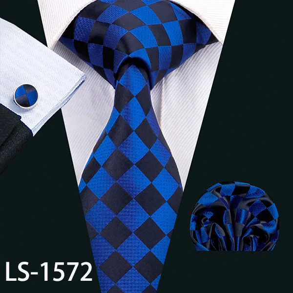 Мужской Галстук Пейсли, шелк, галстук Gravata, галстук, Barry.Wang, Модный комплект галстуков для мужчин, официальные, для свадьбы, вечеринки, деловые, США-1610 - Цвет: LS-1572