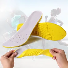 Стельки для обуви наивысшего качества подушки амортизацией дышащие удобные стопы боль снять обуви стельки для обувь для мужчин и женщин