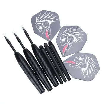 

3pcs Iron Tip Darts 22g Shafts Flight Harrow Point Needle Barrel Throwing