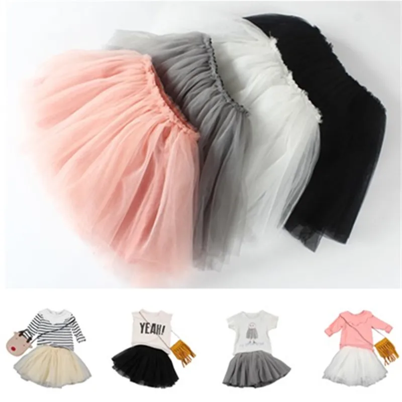 Baby Girls Skirt Infant Cute Ball Gown Dance Pettiskirt Net Veil Skirt