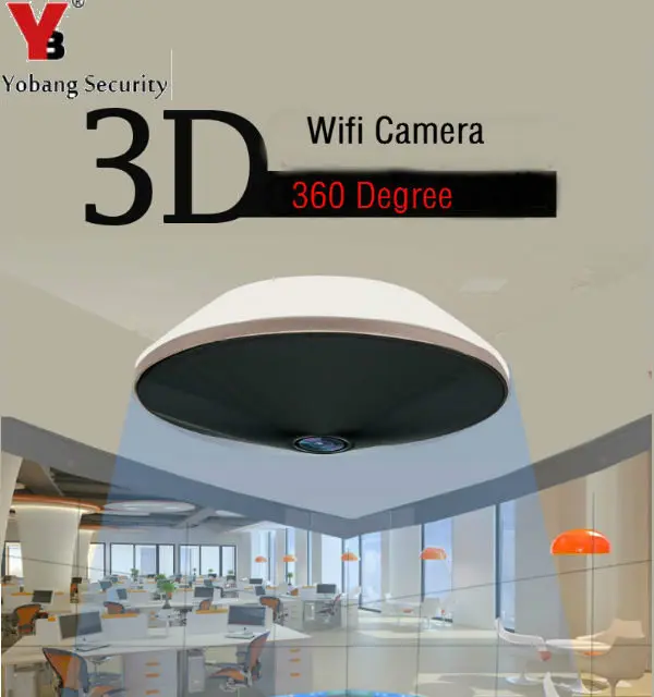 YobangSecurity 360 градусов 960 P WiFi беспроводная ip камера мини монитор для домашних