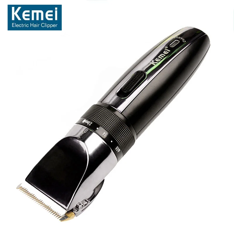 

110-240V Original KM-2171 Rechargeable Hair Clipper Trimmer Shaver Razor Cordless Adjustable Clipper Haircut for Men Baby