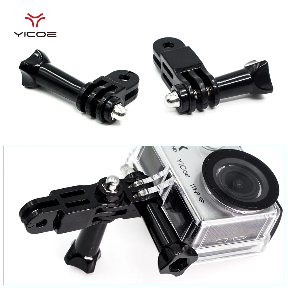 Для Gopro Hero 7/6/5/4/3 + набор аксессуаров для спортивной экшн камеры шлем изогнутый