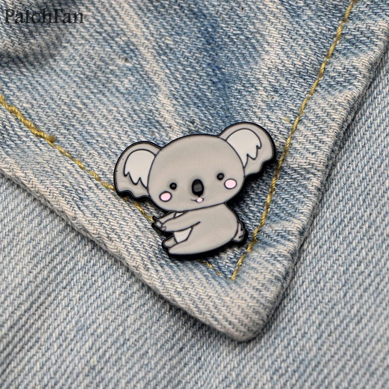 Patchfan коала &quotсделай сам&quot эмаль на булавке для одежды/Подарочная сумка