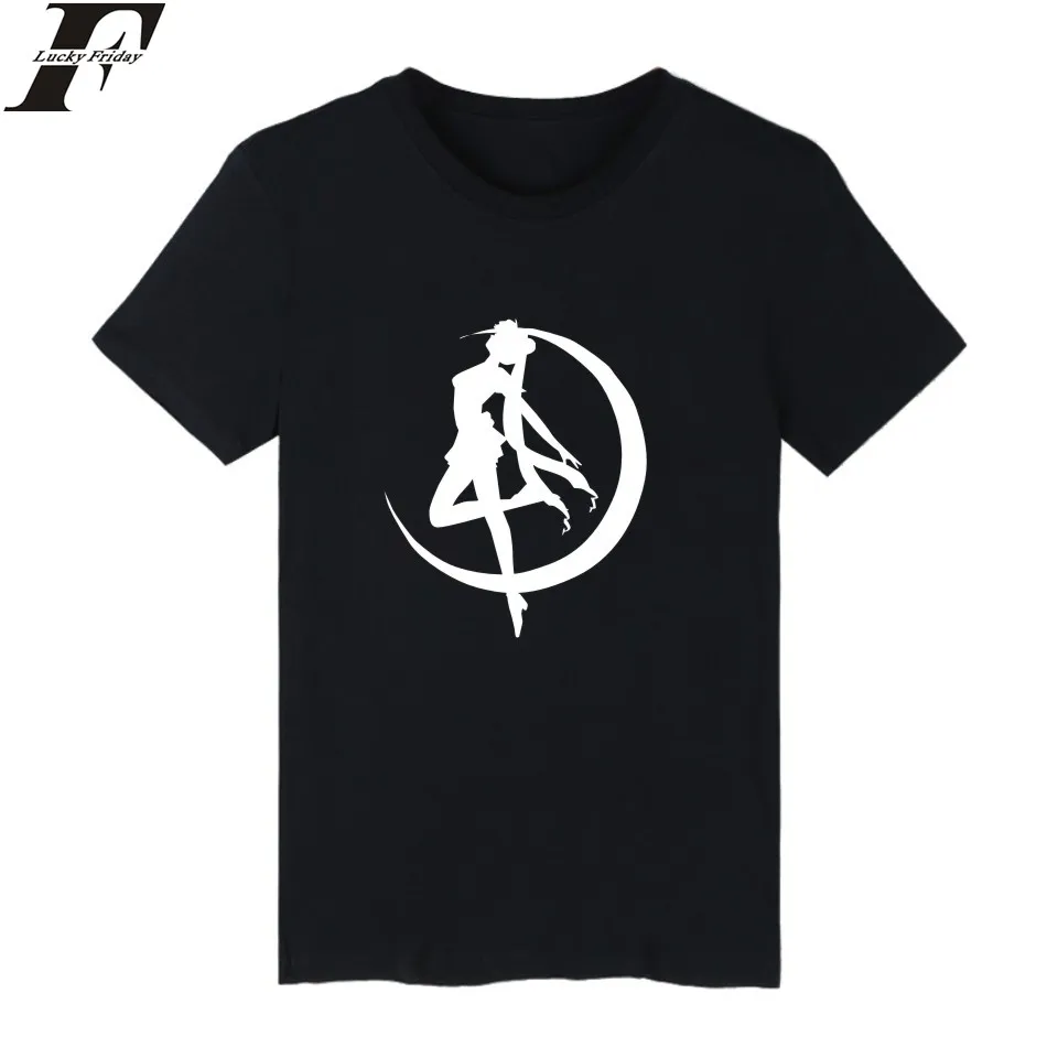 

Cartoon Sailor Moon Short Sleeve T Shirt Men and Women Cotton Classic Anime Funny Tee Shirts Fashion Summer Funny T-shirt