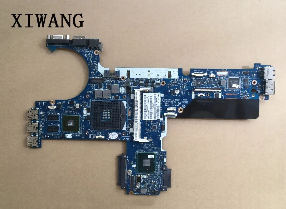 

594026-001 Free shipping LA-4901P main board for HP Elitebook 8440P laptop motherboard QM57 nvidia Quadro NVS 3100M 100% tested