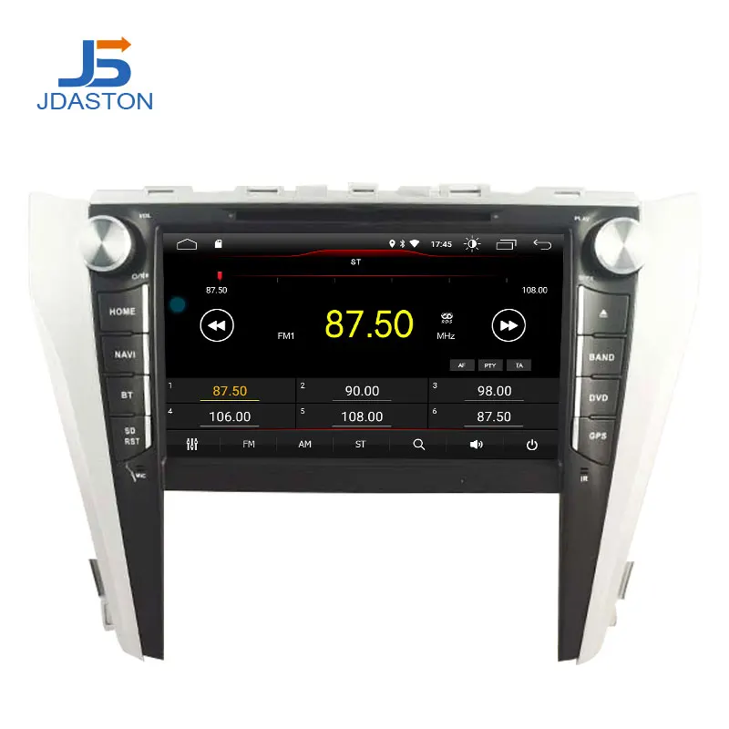 Автомобильный DVD плеер JDASTON Android 10 0 для toyota camry 2015 2016 2017 2018 2 Din автомагнитола с GPS