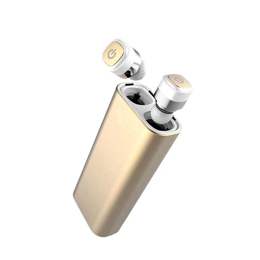 

True Wireless Earbuds Bluetooth 5.0 Earphones Ultra Small Magnetic Charging TWS Mini Hidden IPX7 Waterproof In-ear Earphones