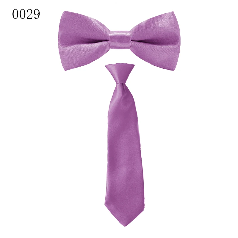 Комплект из 2 предметов, однотонные детские галстуки-бабочки, галстук для маленьких мальчиков и девочек, галстук-бабочка для свадебной вечеринки, эластичный Детский Регулируемый галстук-бабочка мятно-зеленого цвета - Цвет: a29 Lilac  Lavender
