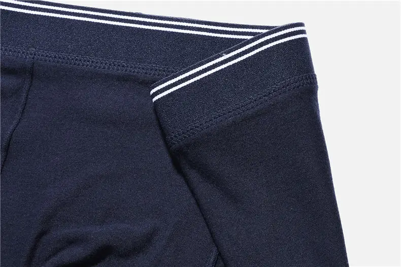 UYEEMU Boxers Men Underwear Modal Mens Boxer Shorts Solid Homme Pull Panties Sexy Male Underpants 3Pcs Lot Gray White Black Gray-14