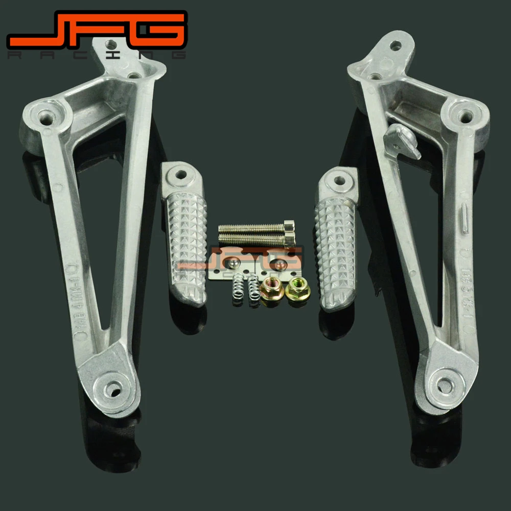 Подножки сзади подножки Педали для автомобиля Rest подножки для Yamaha YZF R1 YZF-R1 2009- 2009 2008 2010 2011 2012 2013 мотоцикл