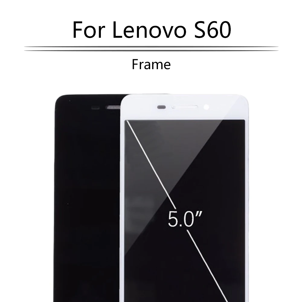 5 0 &quotОригинальный дисплей для LENOVO S60 LCD кодирующий преобразователь сенсорного