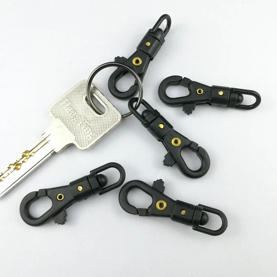 2 шт. EDC инструмент для кемпинга черный Мини вращающаяся Пряжка подвешивания