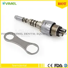 Kavo Multiflex Led муфта 6 отверстий быстрая Соединительная муфта адаптер подходит Kavo СТОМАТОЛОГИЧЕСКИЕ наконечники