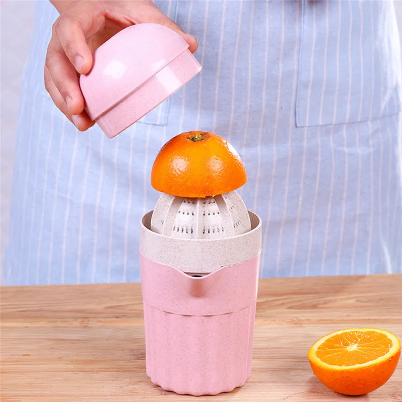 Здоровый пшеничный стебель ручная соковыжималка для цитрусовых для апельсиновых фруктов соковыжималка портативная соковыжималка чашка кухонный инструмент