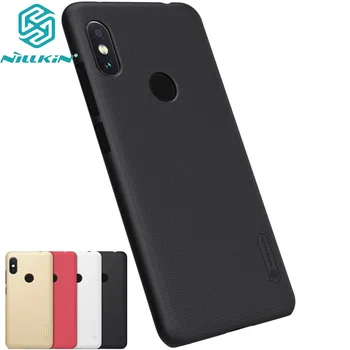 

For Xiaomi Redmi Note 6 Pro Case Nillkin Case High Quality Super Frosted Shield Hard PC Back Cover For Xiaomi Redmi Note6 Pro