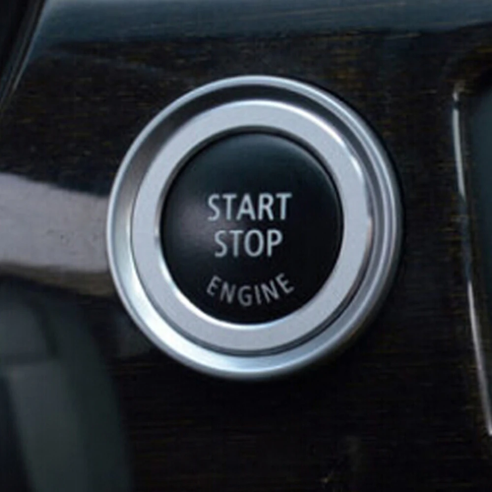 

1 PC. Car Styling car Engines Button Decoration Switch Accessories Covers for BMW E90 3 series 318 320 325i 2005- 2012