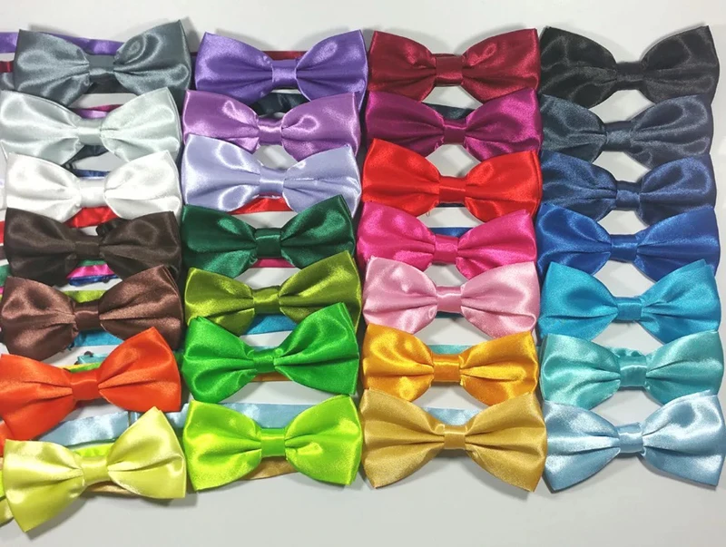 50/100 pcs/lot Mix Colors Wholesale Pet Cat Dog Bow Tie Grooming Accessories Puppy Chihuahua Adjustable Bowtie Product