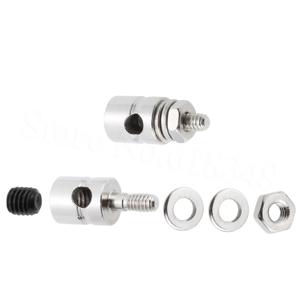 500 шт RC самолет ограничители тяг D1.3mm D1.8mm D2.1mm пусковой тяги разъемы болты запасные
