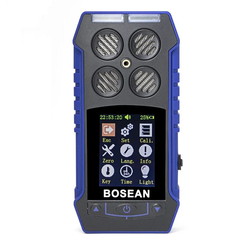 

Digital H2S Gas Detector Compound CombustibleHydrogen Sulfide Temperature Time Analyzer High Precision Gas Leak Monitor Sensor