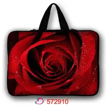 Красная роза 13 14 15,6 17 сумка для ноутбука рукав сумка для Xiaomi air Macbook Air Pro lenovo Dell, HP, Asus acer чехол для ноутбука